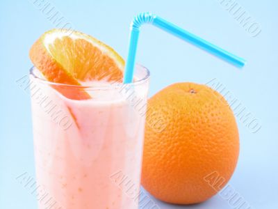 orange smoothie