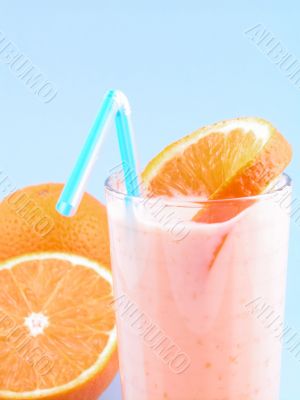 orange smoothie