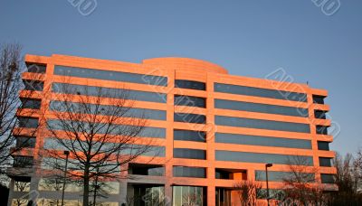 Building in Morning Light