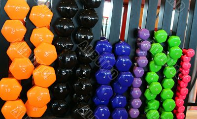 Colorful Dumbbells