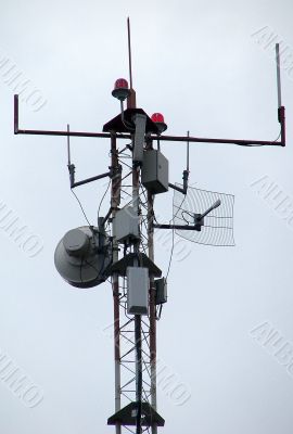 peak of communication Hi-Tek mast