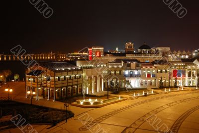 The downtown in fisherman wharf