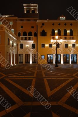 Houses of Italian Riviera style, fisherman wharf