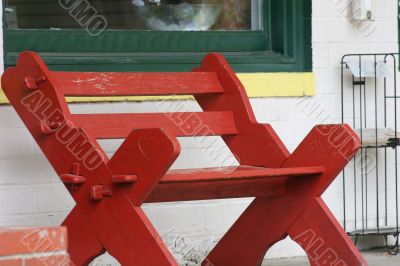 Red Bench