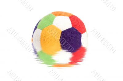crocheted ball
