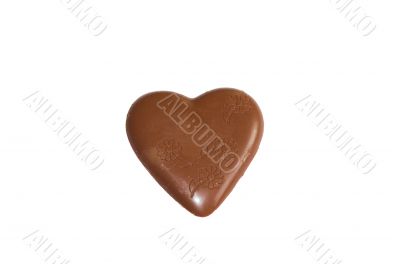 chocolate heart
