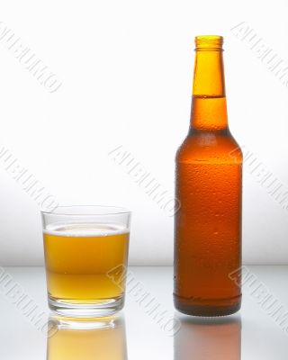 Bottle with beer 2