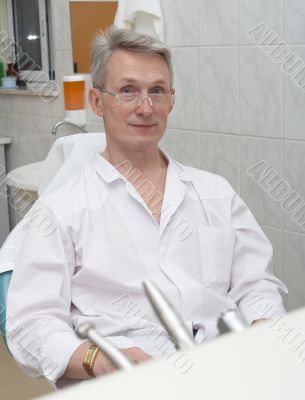 Dentist on a workplace 3 Dentist on a workplace 3