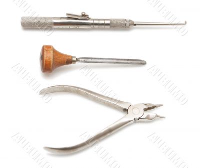 Dentists surgery tools