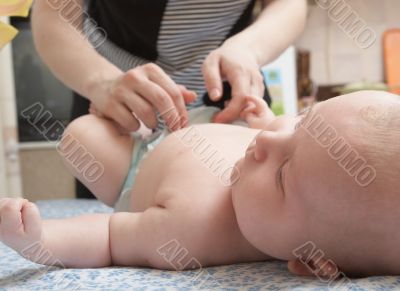 Massage of a stomach Massage of a stomach