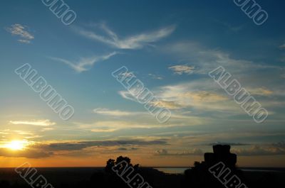 Sunset at Phnom Bakheng, Siem Reap