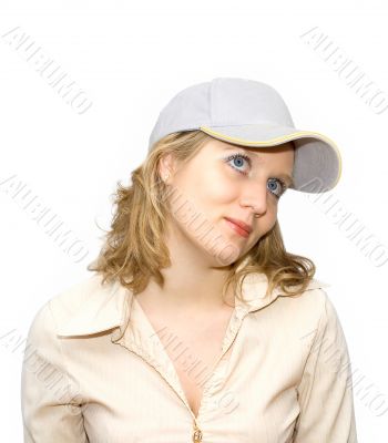 girl in a cap