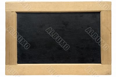 Empty small chalkboard w/ Path