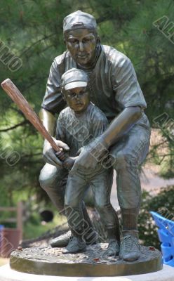 Baseball Statue