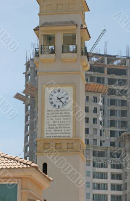 Clock and Construction