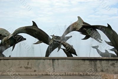 Dolphin Fountain