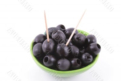 black olives