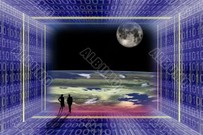 Digital space travel