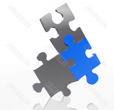 balancing puzzle pieces