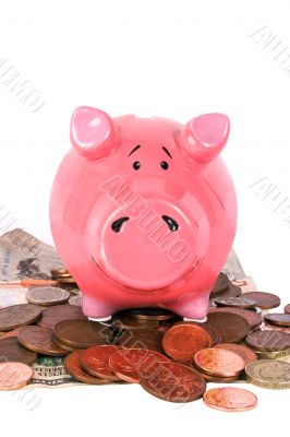 business savings on piggy bank 2