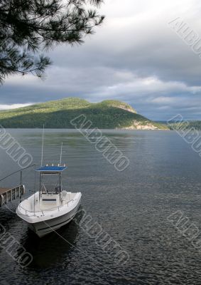 Docked Boat