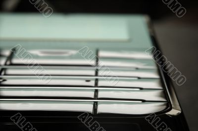 Shot of mobile phone in dark