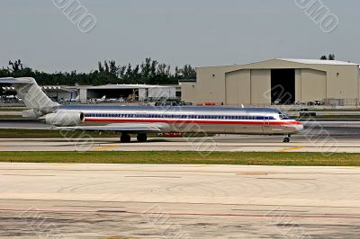 Red White and Blue Jet