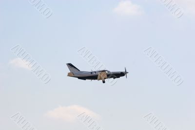 Small Plane in Flight