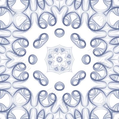Blue Swirl Seamless Tile Blue Swirl Seamless Tile