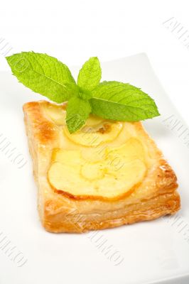 Fresh apple tart