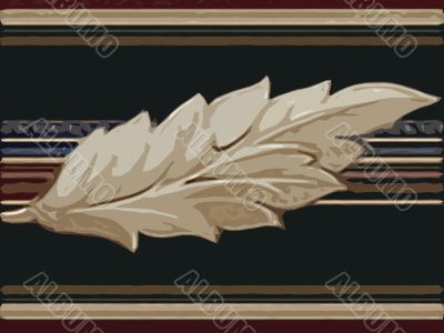 Abstract ornamental floral design Abstract ornamental floral design