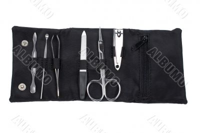 Manicure tools set