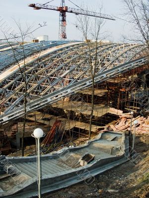 Festival amphitheatre roof  - 03-04-2007