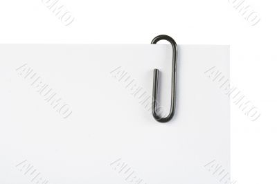 business clip on paper