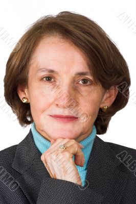 confident business woman portrait