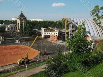 Construction festival amphitheatre - Vitebsk
