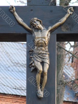 Holy Cross with figure of crucified jesus christ
