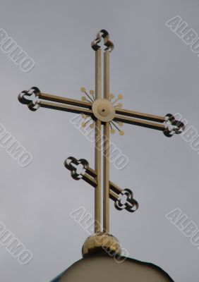 Orthodox Church`s Holy Crosses and cupolas