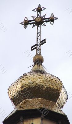 Orthodox Church`s Holy Crosses and cupolas