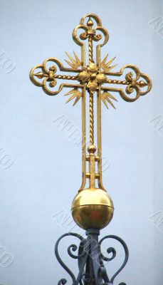 Orthodox Church`s Holy Crosses and cupolas