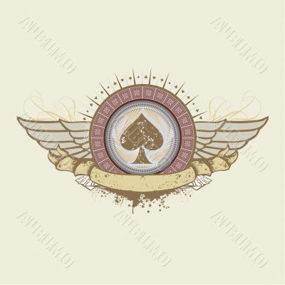 spades suit emblem