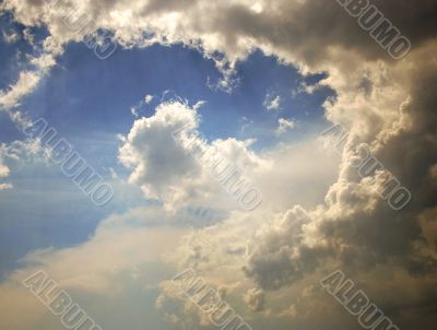 blu sky with cloud blu sky with cloud