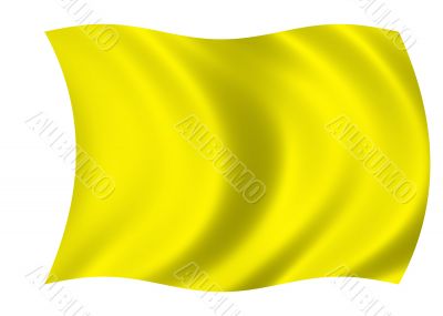 Yellow blank flag Yellow blank flag