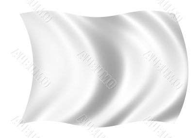 White blank flag