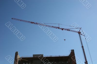 Crane and Sky