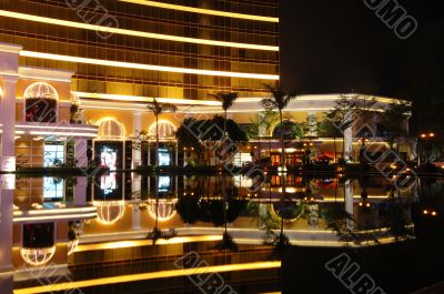 Entrance of Wynne hotel