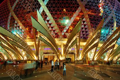 Entrance of casino in Macau