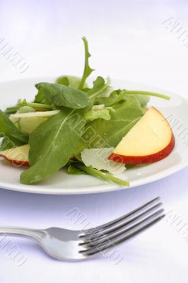 arugula apple and pecorino cheese salad
