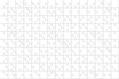 White Puzzle background White Puzzle background