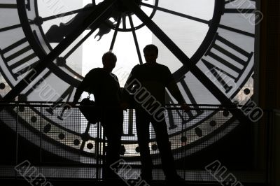 Clock at the Orsay Museum